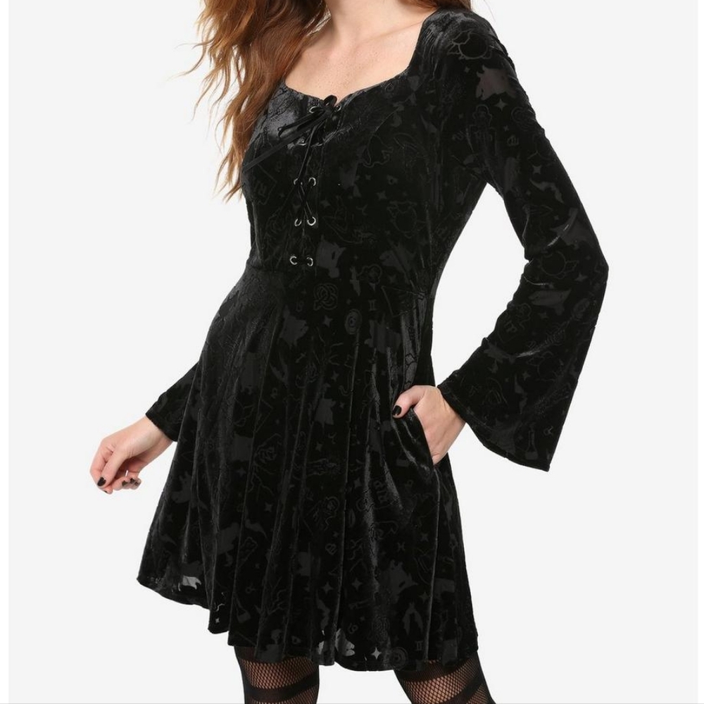 Her Universe Hocus Pocus Velvet Dress
